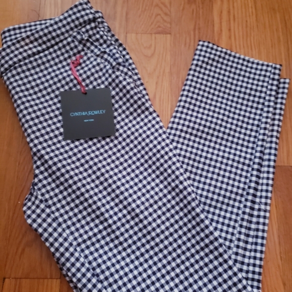 Cynthia Rowley crop pants - Picture 2 of 4